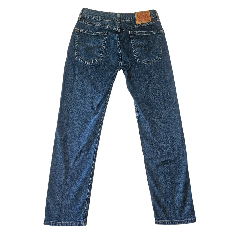 Levi's 505 Regular Fit Straight Leg Jeans -Tag Size Men's 32x32 (Actual 32x30.5)